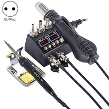 Load image into Gallery viewer, Hot Air Desoldering Station Dual Digital Display Two In One Temperature Control Electric Soldering Iron Soldering Station,, EU Plug
