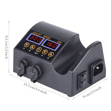 Load image into Gallery viewer, Hot Air Desoldering Station Dual Digital Display Two In One Temperature Control Electric Soldering Iron Soldering Station,, EU Plug