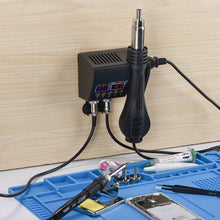 Load image into Gallery viewer, Hot Air Desoldering Station Dual Digital Display Two In One Temperature Control Electric Soldering Iron Soldering Station,, EU Plug