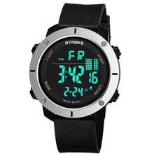 Load image into Gallery viewer, SYNOKE 9658 Student Outdoor Multi-Function Waterproof Large Dial Sports Electronic Watch