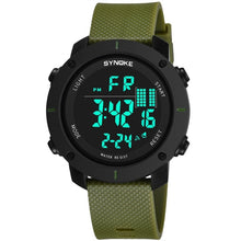Load image into Gallery viewer, SYNOKE 9658 Student Outdoor Multi-Function Waterproof Large Dial Sports Electronic Watch