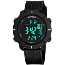 Load image into Gallery viewer, SYNOKE 9658 Student Outdoor Multi-Function Waterproof Large Dial Sports Electronic Watch