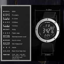 Load image into Gallery viewer, SYNOKE 9658 Student Outdoor Multi-Function Waterproof Large Dial Sports Electronic Watch