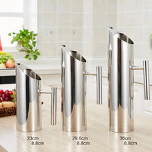 Load image into Gallery viewer, Bar Cocktail Pot Stainless Steel Straight Tie Pot Cold Kettle Juice Pot Coffee Pot, 2L, 1.5L, 1L