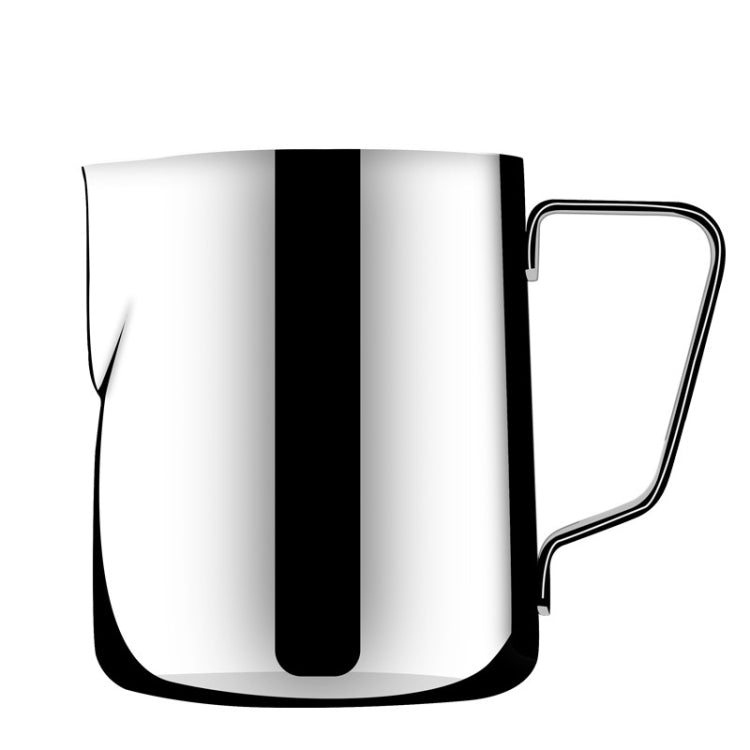 Inner Scale Pull Flower Cup Stainless Steel Milk Foam Cup Coffee Utensils, 350ml, 600ml