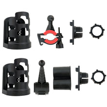 Load image into Gallery viewer, 2 PCS SMCP-380 General Riding Cup Rack Motorcycle Bicycle Cup Holder, Rearview Mirror Installation, Handlebar Installation