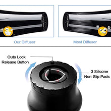 Load image into Gallery viewer, Universal Hair Diffuser Adaptable For Blow Dryers with Rotatable Design Curly Hair Large Wind Hood, White, Black