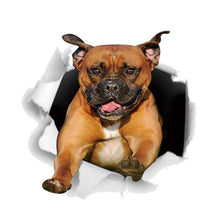 Load image into Gallery viewer, Personality Puppy 3D Car Stickers Waterproof Car Body Block Scratches Simulation Stickers