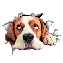 Load image into Gallery viewer, Personality Puppy 3D Car Stickers Waterproof Car Body Block Scratches Simulation Stickers