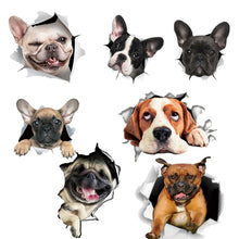 Load image into Gallery viewer, Personality Puppy 3D Car Stickers Waterproof Car Body Block Scratches Simulation Stickers