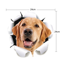 Load image into Gallery viewer, 4 PCS 3D Simulation Animal Personality Car Stickers Glass Car Door Scratches Decorative Occlusion Stickers, Dog Head 2, Cat Style 1, Cat Style 2, Cat Style 4, Cat Style 5, Cat Style 6