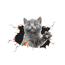 Load image into Gallery viewer, 4 PCS 3D Simulation Animal Personality Car Stickers Glass Car Door Scratches Decorative Occlusion Stickers, Dog Head 2, Cat Style 1, Cat Style 2, Cat Style 4, Cat Style 5, Cat Style 6