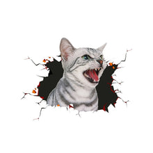 Load image into Gallery viewer, 4 PCS 3D Simulation Animal Personality Car Stickers Glass Car Door Scratches Decorative Occlusion Stickers, Dog Head 2, Cat Style 1, Cat Style 2, Cat Style 4, Cat Style 5, Cat Style 6