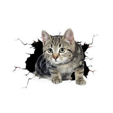 Load image into Gallery viewer, 4 PCS 3D Simulation Animal Personality Car Stickers Glass Car Door Scratches Decorative Occlusion Stickers, Dog Head 2, Cat Style 1, Cat Style 2, Cat Style 4, Cat Style 5, Cat Style 6
