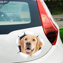Load image into Gallery viewer, 4 PCS 3D Simulation Animal Personality Car Stickers Glass Car Door Scratches Decorative Occlusion Stickers, Dog Head 2, Cat Style 1, Cat Style 2, Cat Style 4, Cat Style 5, Cat Style 6