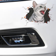 Load image into Gallery viewer, 4 PCS 3D Simulation Animal Personality Car Stickers Glass Car Door Scratches Decorative Occlusion Stickers, Dog Head 2, Cat Style 1, Cat Style 2, Cat Style 4, Cat Style 5, Cat Style 6