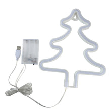 Load image into Gallery viewer, Christmas Decoration Neon Lights Wall-Mounted Ornaments, Spec:, Christmas Hat, Big Bell, Christmas Stock