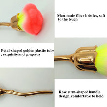 Load image into Gallery viewer, Rose Flower Makeup Brush Loose Powder Brush Beauty Tools