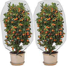 Load image into Gallery viewer, Plant Insect Cover Net With Drawstring Greenhouse Fruit Tree Bird Cover, 1x0.7m, 1x1.2m, 1x1.4m, 1.2x1.4m, 1x1.5m