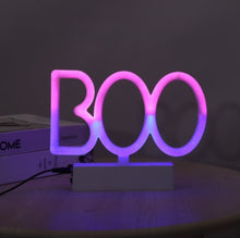 Load image into Gallery viewer, LED Neon Light Festive Atmosphere Decoration Lights Bar Shop Decoration Lights, Witch Hat, Broom Witch, Round Bottle, Long Bottle, Skull, Candy, Boo, Bat, Eye