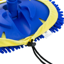 Load image into Gallery viewer, Chenille Water Brush Telescopic Rotary Roller Brush Cleaning Mop, Rotary Royal Blue