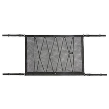 Load image into Gallery viewer, Car Ceiling Storage Net Bag Draw Rope Double-Layer Zipper Car Storage Net Pocket, 80x55cm