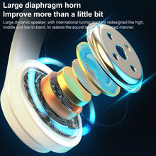 Load image into Gallery viewer, B39 Wireless Bluetooth Headset Subwoofer With Breathing Light Support TF Card