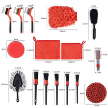 Load image into Gallery viewer, Car Wash Cleaning Brush Electric Drill Brush Head Cleaning Brush Tire Cleaning Brush, 19 in 1