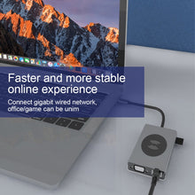 Load image into Gallery viewer, BX15W USB HUB Type-C Docking Station with Wireless Charge Function, BX15W