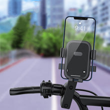 Load image into Gallery viewer, Q1 Motorcycle Mobile Phone Holder Metal Rearview Mirror Bicycle Bracket, Metal Rearview Mirror Bicycle Bracket
