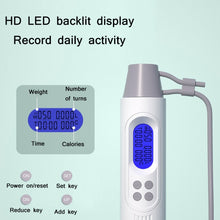 Load image into Gallery viewer, Fitness Smart Counting Slub Wire Skipping Rope Dual Purpose Corded / Cordless Jump Rope