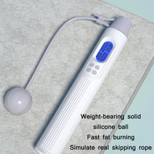 Load image into Gallery viewer, Fitness Smart Counting Slub Wire Skipping Rope Dual Purpose Corded / Cordless Jump Rope