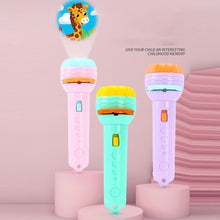 Load image into Gallery viewer, 3 Sets Children Early Education Luminous Projection Flashlight, Pink + 24 Patterns, Green + 24 Patterns, Purple + 24 Patterns, Pink + 40 Patterns, Green + 40 Patterns, Purple + 40 Patterns, Pink + 80 Patterns, Green + 80 Patterns, Purple + 80 Patterns