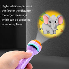 Load image into Gallery viewer, 3 Sets Children Early Education Luminous Projection Flashlight, Pink + 24 Patterns, Green + 24 Patterns, Purple + 24 Patterns, Pink + 40 Patterns, Green + 40 Patterns, Purple + 40 Patterns, Pink + 80 Patterns, Green + 80 Patterns, Purple + 80 Patterns