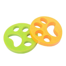 Load image into Gallery viewer, Washing Machine Pet Hair Remover, Round, Plum, Dog, Cat
