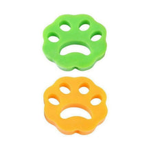 Load image into Gallery viewer, Washing Machine Pet Hair Remover, Round, Plum, Dog, Cat