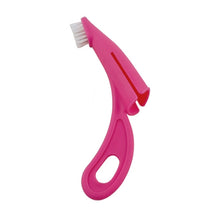 Load image into Gallery viewer, Pet Finger Toothbrush Cat And Dog Oral Cleaning Tool Soft Brush, White, Rose Red
