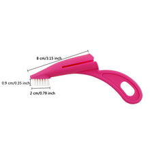 Load image into Gallery viewer, Pet Finger Toothbrush Cat And Dog Oral Cleaning Tool Soft Brush, White, Rose Red