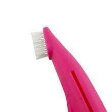 Load image into Gallery viewer, Pet Finger Toothbrush Cat And Dog Oral Cleaning Tool Soft Brush, White, Rose Red
