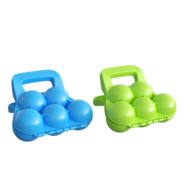 Children Winter Outdoor Playing With Snow Grippers Snowball Fight Tools