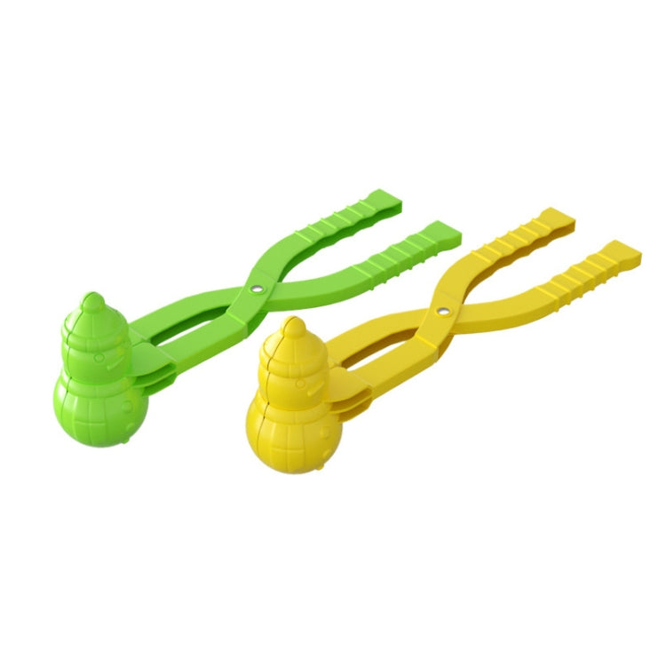 Children Winter Outdoor Playing With Snow Grippers Snowball Fight Tools