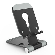 Load image into Gallery viewer, Magsafe Wireless Charging Stand Aluminum Alloy Folding Desktop Live Bracket, Silver, Dark Gray