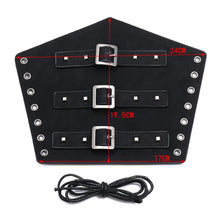 Load image into Gallery viewer, P01994 Men Leather Bracer Personality Punk Riding Arm Guard