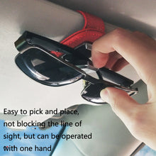 Load image into Gallery viewer, 529 Car Sun Visor Glasses Clip Sunglasses Holder, Black, Beige, Red, Gray