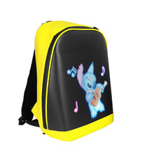 Load image into Gallery viewer, LED Display Backpack Smart Advertising Screen Waterproof PU Backpack