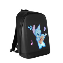 Load image into Gallery viewer, LED Display Backpack Smart Advertising Screen Waterproof PU Backpack