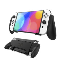Load image into Gallery viewer, JYS NS218 Multifunctional Game Console Integrated Protective Case With Grip  For Switch OLED, White, Black