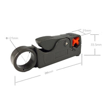 Load image into Gallery viewer, 3 PCS Coaxial Cable Stripper Stripping Pliers Cable Stripping Tool