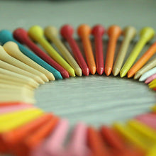 Load image into Gallery viewer, 40 PCS PGM QT003 Golf TEE Golf Wooden Ball Holder, Random Color Delivery