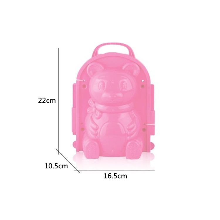 3 PCS Children Winter Outdoor Toy 3D Snow & Sand Mould Tool, Random Colors Delivery, Style: